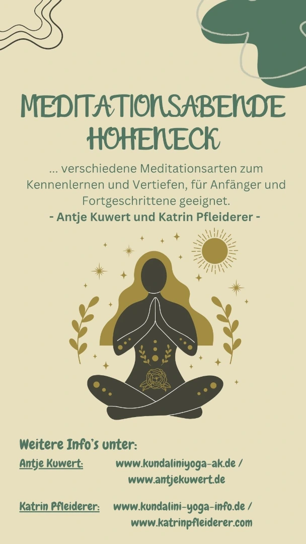 Meditationsabende Hoheneck Katrin Pfleiderer